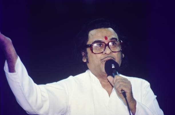 performing in New Delhi on January 14, 1982
