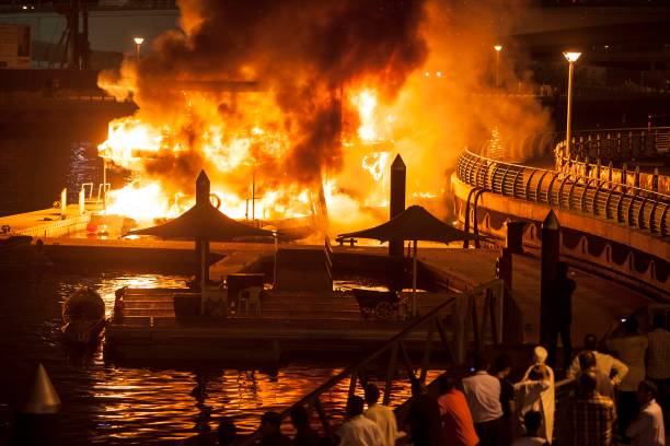 Dubai Marina Fire